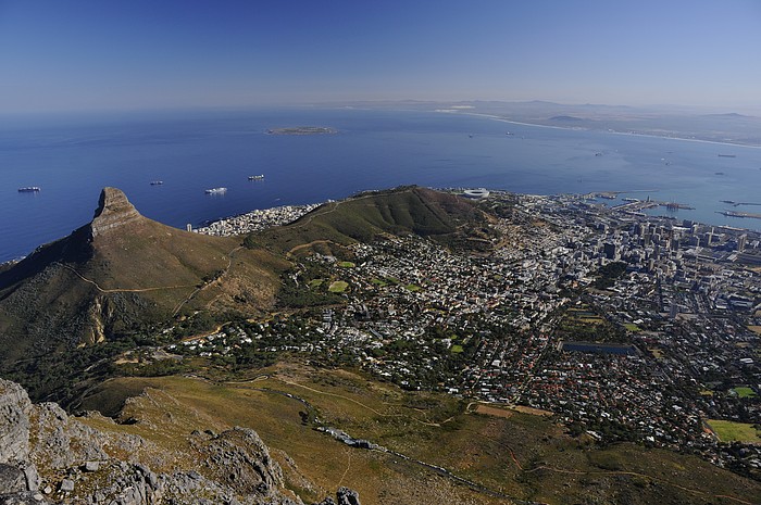 Kape Town from Table Mountain