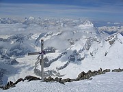 Aletschhorn Gipfelkreuz