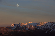 Mond über dem Sustenhorn