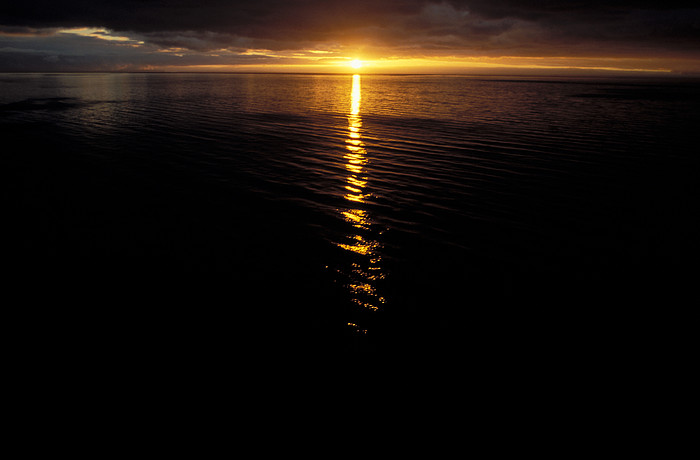 Sonnenuntergang im Golfo de Ancud