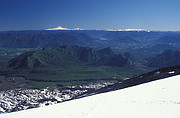 Sicht vom Vulkan Villarica