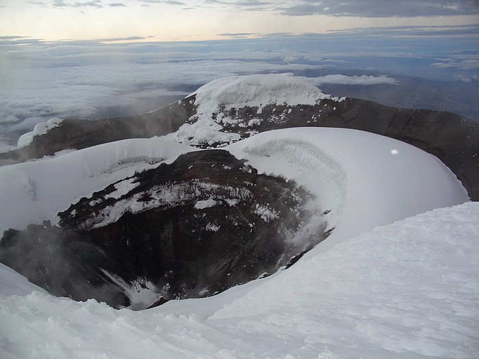 Cootopaxi Gipfelkrater