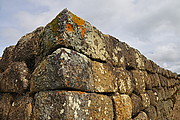 Steinmauer bei Ingapirca