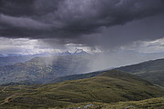 Regenwolken über Piscobamba