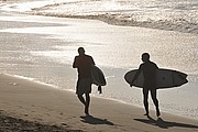 Surfer in Mancora